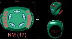 USA RINGS 3D model