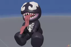 Venom Chibi Cute 3D model