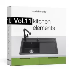 Vol11 Kitchen elements 3D model