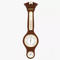 Weather meter including barometer thermometer and hygrometer 3D model