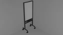 Whiteboard Low-poly  3D model
