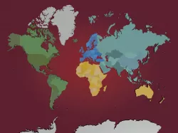 Wold Map 3D model