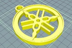 Yamaha Keychain 3D model