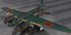 Yokosuka P1Y1 Ginga - aka Frances 3D model