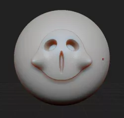 Zbrush Funny ghost brushes 3D model