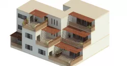 3 Apartments stacked on each other  3D model