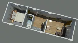 3D Elevation Bird View 3D model