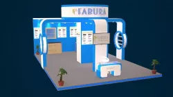 3d exhibition stall design 3D model