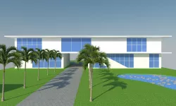 3d house 3D model