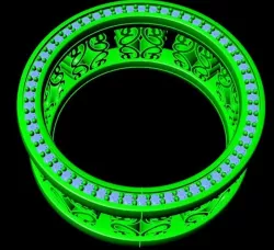 3d ring pattern 3D model