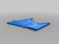 3D Topo: Minnesota