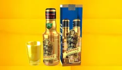 750 ML WHISKY BOTTLE WITH BOX AND WHISKY GLASS 3D model