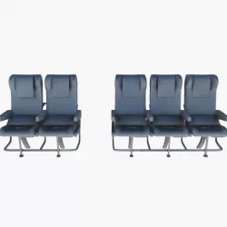 Airplane Seats 3D model