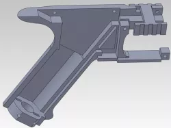 Airsoft electric toy gun - grip