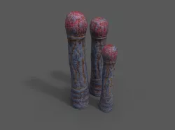 Alien Flora  Low-poly  3D model