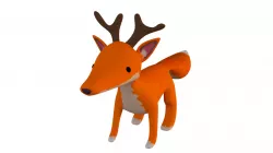 Animated Toy Cartoon Cute Vehicles Low Poly Pack - 03 AR VR Low-poly  3D model