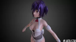 Anime Girl Base mesh 3D model