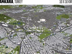 Ankara Turkey 3D model