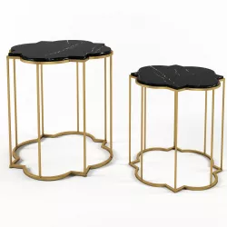 arabesque-side-tables-set 3D model
