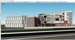 Architecture project 05 skp dwg Includes plan and Siteplan 3D model