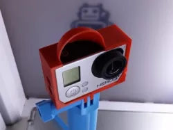 Audio frame for Gopro 3