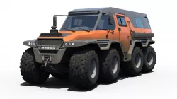 Avtoros Shaman 8x8 3D model