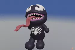 Baby Venom   Posable Model   Chibi SD Version 3D model