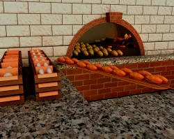 Bakery 3D model