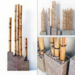 Bamboo decor color box 3D model