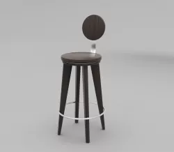 Barchair 3D model