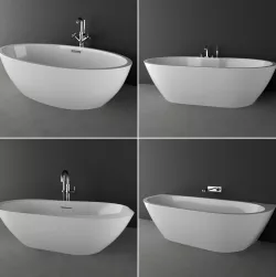 Bath set 3D model