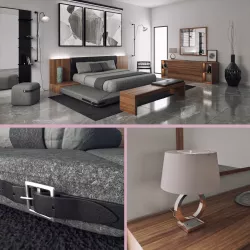 Bedroom Bundle A 3D model