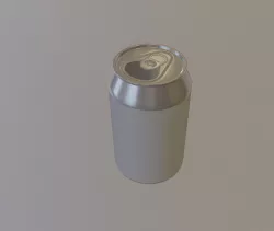 Beer Can Low-poly  3D model