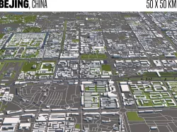 Bejing China 3D model