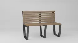 Bench 3D model