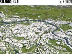 Bilbao Spain 3D model
