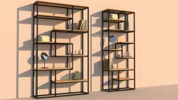 Bookcase 3D model