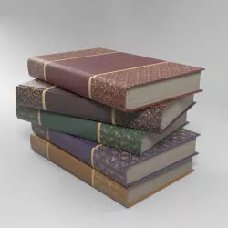 Books 3D model