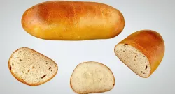 Bread Low-poly  3D model