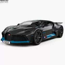 Bugatti Divo 2019 3D model