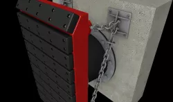 C4D dock fender 3D model