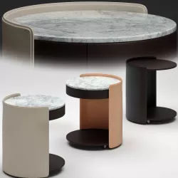 Camerich HARMON Side Table 3D model