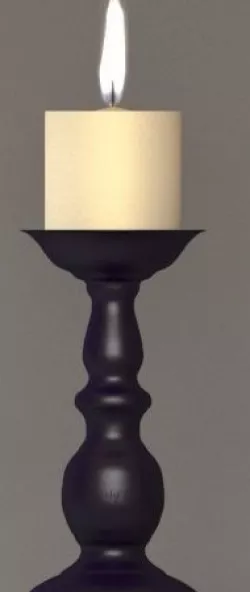 Candle 3D model