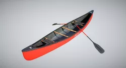 Canoe 3D model