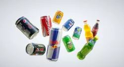 Cans and Bottles Pack Low-poly  3D model