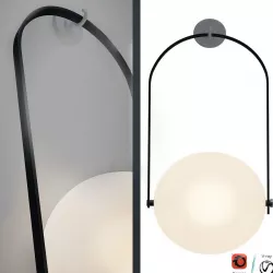 CARRIE LED LAMP 3D model