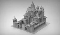 Castle 3D model