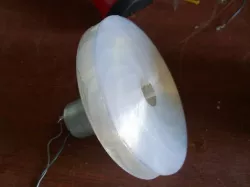 Centrifugal turbine that sucks. Air.