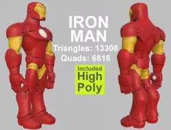 Character - Cartoon - Hulk Infinity Fan Art Low-poly  3D model
