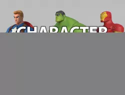 Character - Cartoon - Marvel Infinity Fan Art 3D Model Collection